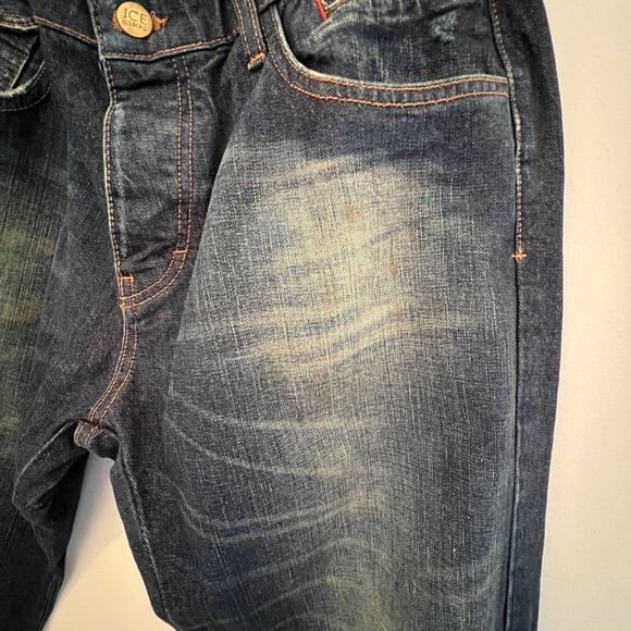 ICE ICEBERG - BNWT - Vintage Faded Jeans - Tom & Jerry Embroidered - Men's 36 - Picture 4 of 16